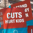 ETFO picket signs
